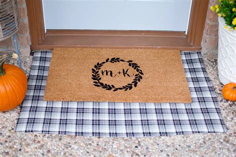 Diy Welcome Mats Our Three Strand Home