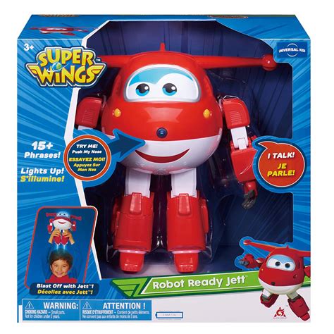 Amazonsmile Super Wings Robot Ready Jett Lights And Sounds