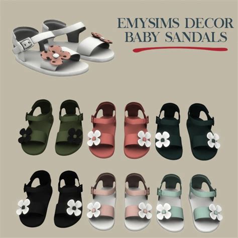Leo 4 Sims Decor Baby Sandals • Sims 4 Downloads