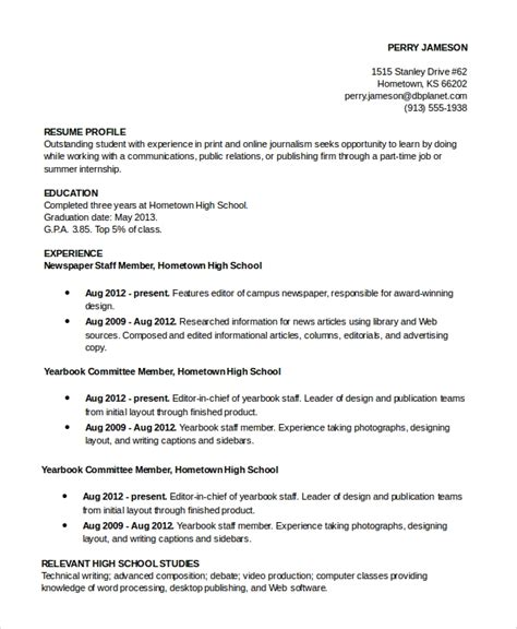 sample graduate school resume templates