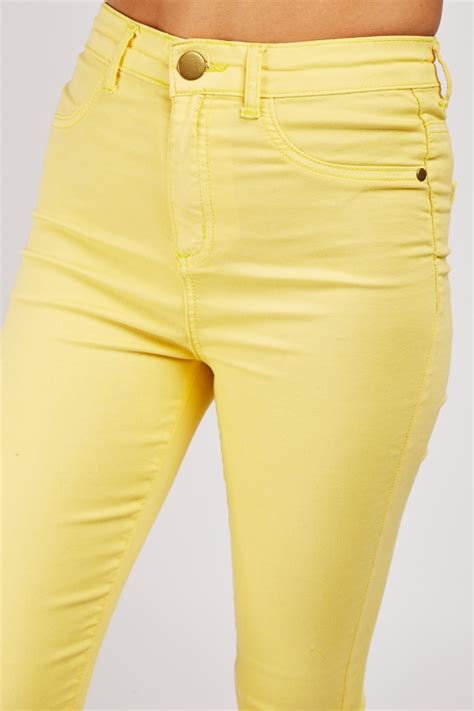 Yellow Skinny Jeans Just 3