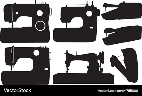 Sewing Machine Royalty Free Vector Image Vectorstock