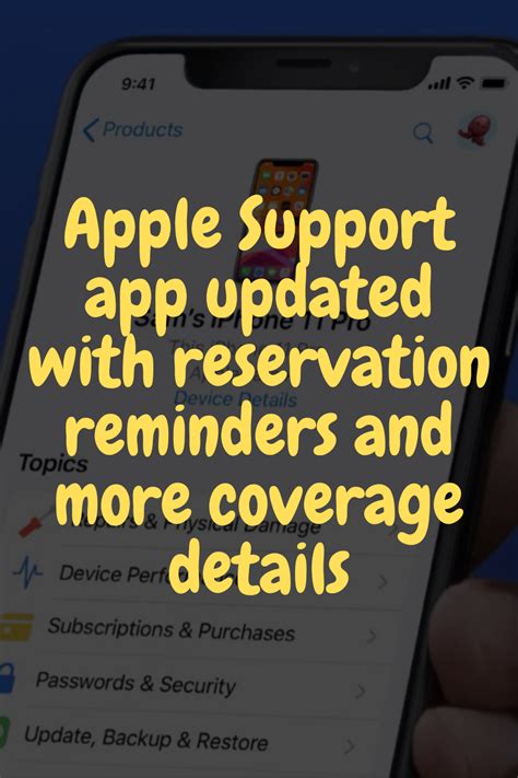 Apple Support App Updated With Reservation Reminders And More Coverage