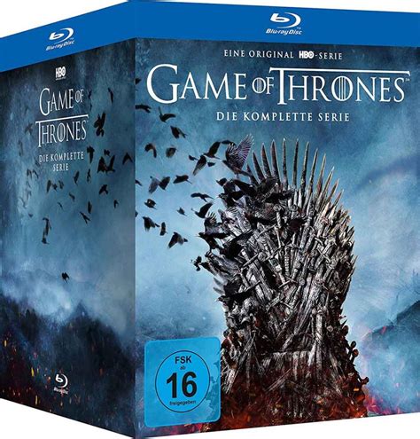 This is a review of the 4k box set, the tv series reviews are well documented and personally i liked the last series, a bit rushed, the ending wasn't great, not very game of thrones like, bit too happy endings but hey. Game of Thrones: Staffel 8 und Komplettbox auf Blu-ray & DVD kaufen