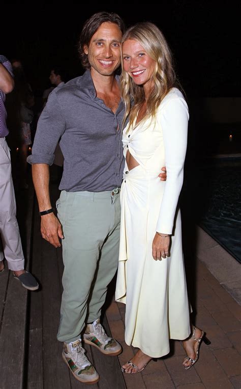 Gwyneth Paltrow And Husband Brad Falchuk Enjoy Night Out In The Hamptons