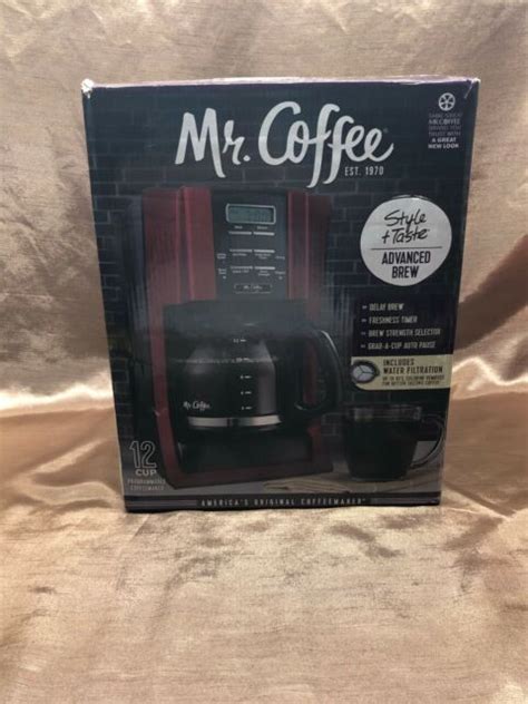 Mr Coffee 12 Cup Programmable Coffeemaker Advanced Brew For Sale Online