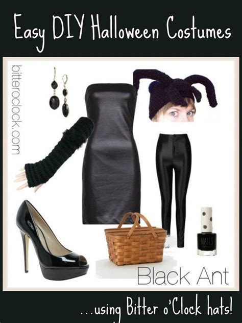 Easy Diy Halloween Costumes Black Ant Diy Halloween Costumes Easy