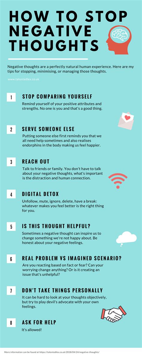 How To Stop Or Manage Negative Thoughts Self Care And Mental
