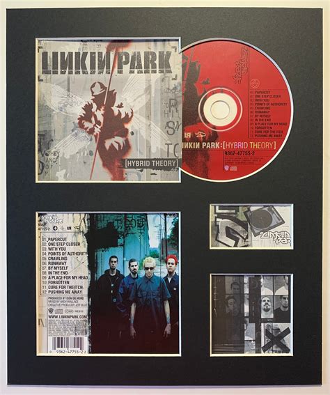 Linkin Park Hybrid Theory Album Display With Authentic Etsy