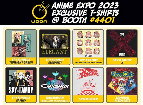 Udon Entertainment Unveils Exciting T Shirts And Sign At Ax 23
