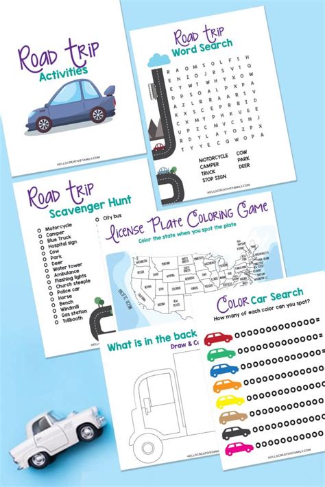 20 free road trip game printables sugar spice and glitter free printable road trip games