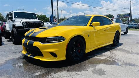 Used Dodge Charger Srt Hellcat Yellow For Sale Near Me Check Photos
