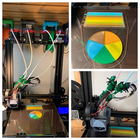 Its Alive Ender 3 Pro Capable Of 5 Color Print 3 In 1 Out Hot End