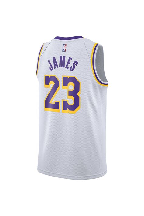 Latest on los angeles lakers small forward lebron james including news, stats, videos, highlights the lakers will undoubtedly take the proper steps to ensure james is at full health prior to clearing. Lebron James 2019-20 Swingman Jersey Mens - White ...