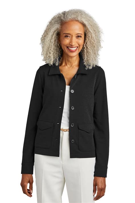Brooks Brothers Womens Mid Layer Stretch Button Jacket Product