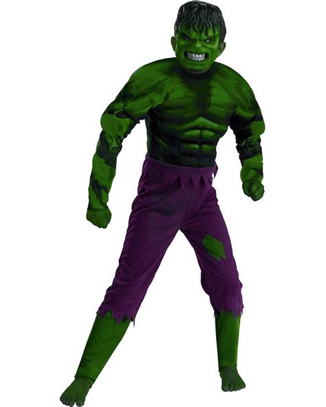 Disguise Costumes Incredible Hulk Deluxe Boys Costume