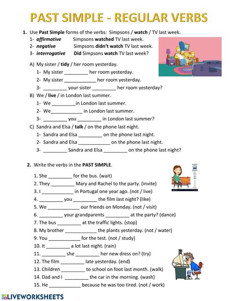 Ficha Online De Verb To Be Past Simple Para Elementary Puedes Hacer Images