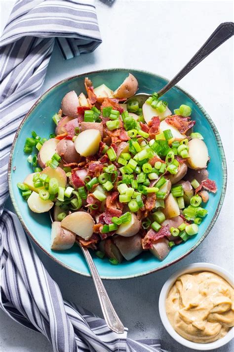 This Paleo Whole30 Ranch Potato Salad Is Loaded With Crispy Bacon