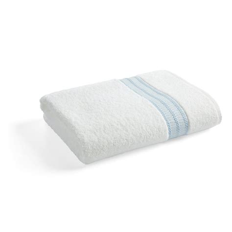Better Homes And Gardens Bath Collection Single Bath Towel White With