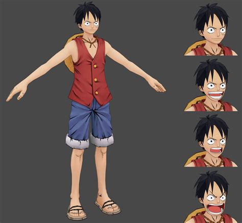 One Piece Luffy For Xps By O Dv89 O On Deviantart