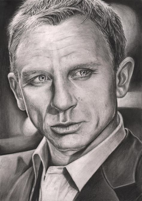 Daniel Craig 007 James Bond By Pen Tacular Artist On Deviantart