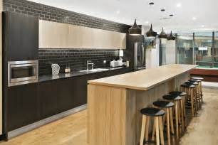 This Stunning Modern Kitchen Design Is In Polytec Natural Oak And Black