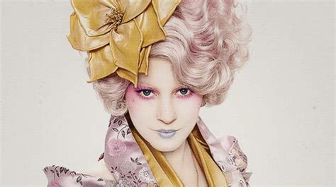 Purpleberryx Makeup Tutorial Hunger Games Effie Trinket