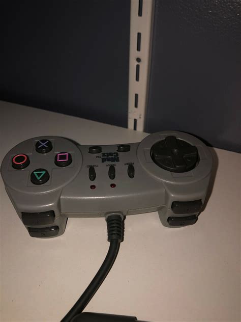 Mad Catz Ps1 Sony Playstation 1 Controller With Slowturbo Ebay