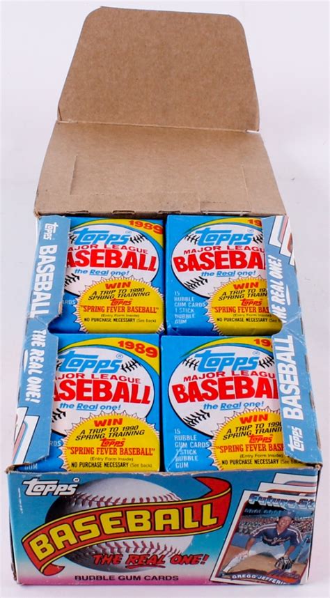In this guide we break down how to determine baseball card values and why (or why not) they may be worth so much! 1989 Topps "The Real One" Bubble Gum Baseball Cards with (36) Packs | Pristine Auction