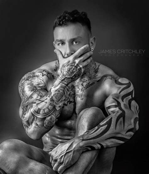 James Critchley Gareth Rhys Jenkins Model Man Photo Bodybuilders