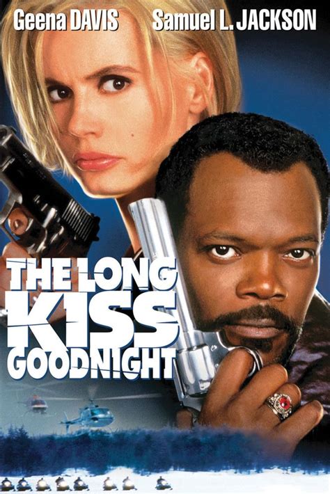 Movie With Geena Davis And Samuel L Jackson - The Long Kiss Goodnight Movie Poster - Geena Davis, Samuel L. Jackson