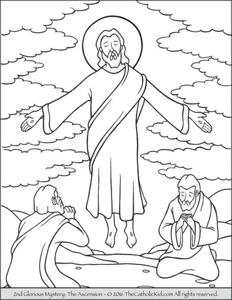 50 Luminous Mysteries Rosary Coloring Pages Free Wallpaper