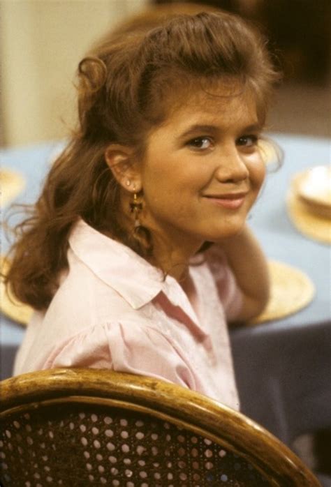 Tracey Gold On The Set Of Growing Pains In Kirk Cameron Alan