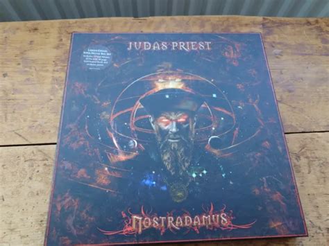 Judas Priest Nostradamus Limited Edition Super Deluxe Box Set Vinyl Cds Picclick