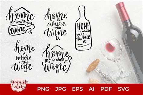 Wine Svg Funny Wine Sayings Svg Bundle Wine Glass 1333283