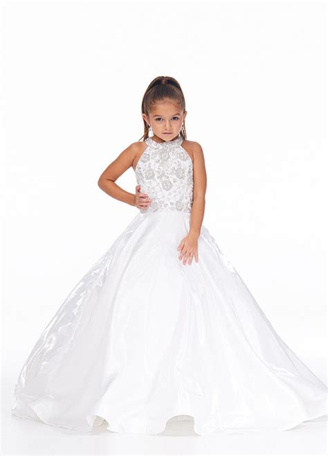 Ashleylauren Kids Girls Pageant Dress