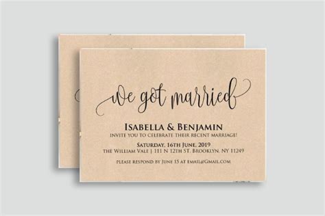 Best Wedding Announcement Examples 10 Templates Download Now