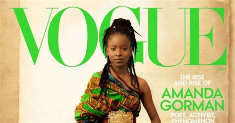 Amanda Gorman Is The First Poet EVER To Grace The Cover Of Vogue