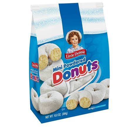 Little Debbie Powdered Mini Donuts Bagged 10 Oz