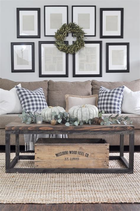 Whether you're furnishing a home, a townhome or an apartment, our wide selection of name brand living room sets helps you find options that match your style and your budget. 27 Rustic Farmhouse Living Room Decor Ideas for Your Home ...
