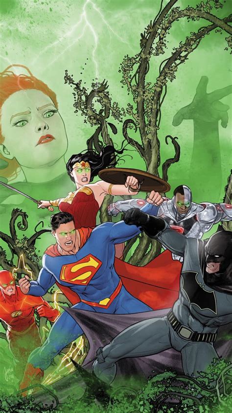 jl vs batman cyborg dc dc comics flash justice league poison ivy