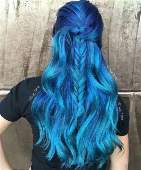 20 Mermaid Blue Hair Ideas And Shades Styleoholic