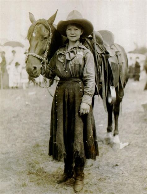 The All American Cowgirl A History In Pictures Real Cowgirl Old West Historical Photos