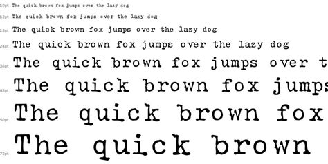 Typewriter Rustic Rnh Font By Ritchtype Fontriver