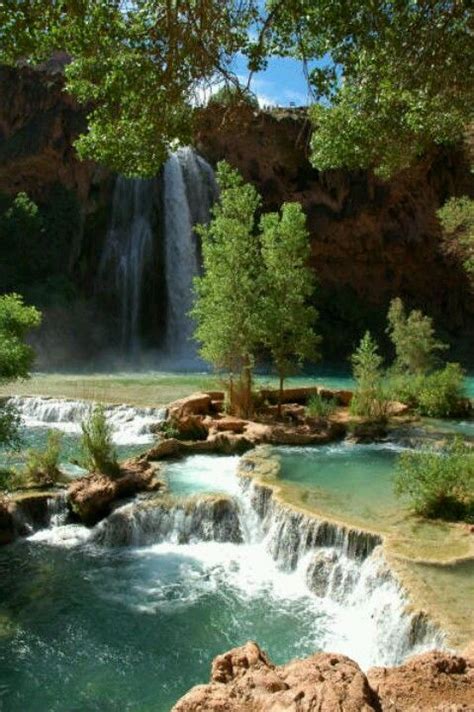 Sedona Az Havasu Falls Places To Go Places To Travel