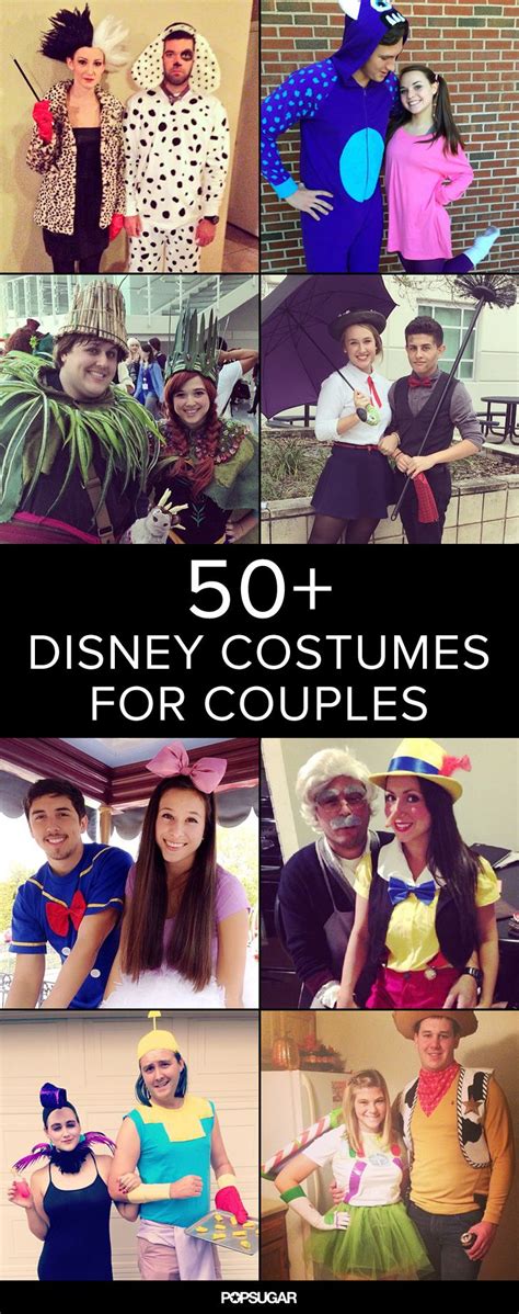 50 Adorable Disney Couples Costumes Couple Disney Disney Couple Costumes Disney Couples