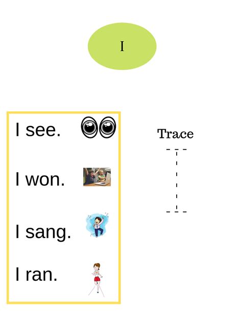 Kindergarten Sight Word Sentence Practice Worksheets