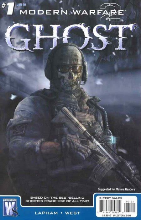 Modern Warfare 2 Ghost 1 Wildstorm Productions Comic Book Value