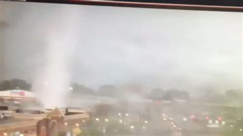 Surveillance Camera Captures Wicked Little Tornado In Ohio Video