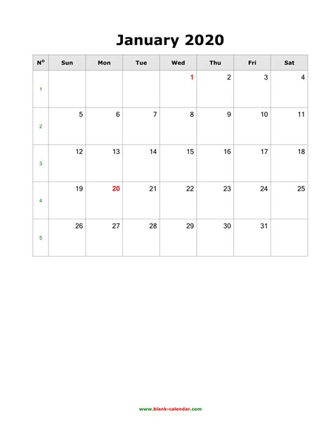 2020 Calendar 12 Pages Calendar Printables Free Templates